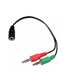 ADAPTADOR LUXELL P/PC L4235 AURIC Y MIC X 3.5mm