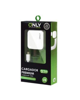 CARGADOR ONLY 220V MODO2 USB CON CABLE