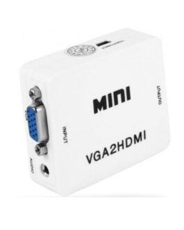 CONVERSOR NETMAK NM-HD2 VGA A HDMI+AUDIO