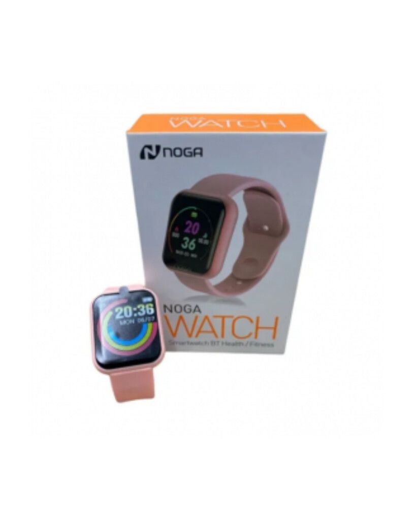 Smartwatch Reloj Inteligente Smart Band Mujer Homb Noga Sw04 Rosa