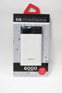 POWER BANK FLATBAND 6000MAH S16 FLS16